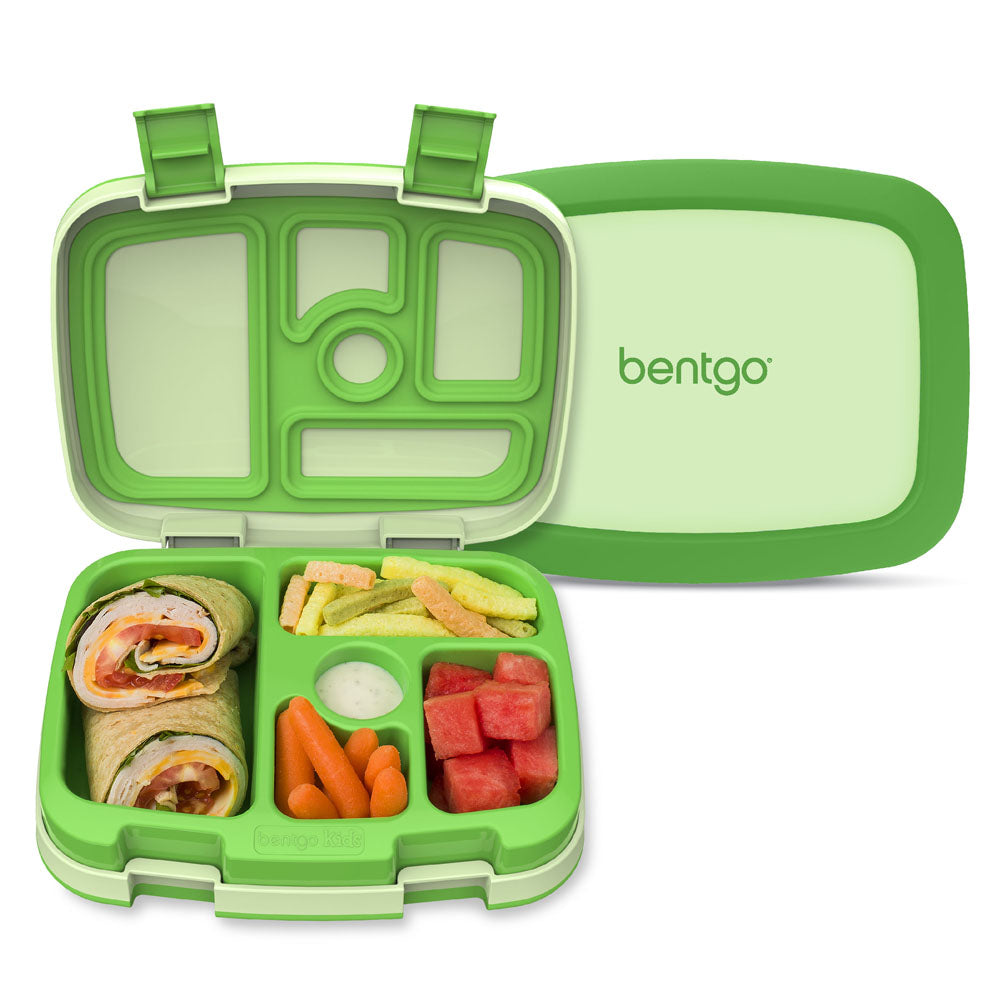 Bentgo Kids Lunch Box (2-Pack) - Green