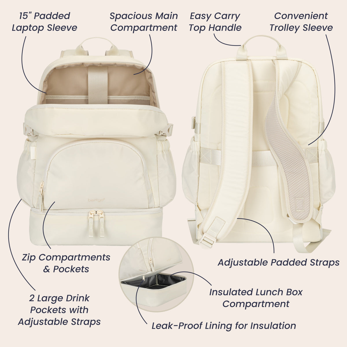 Bentgo 2-in-1 Backpack & Lunch Bag