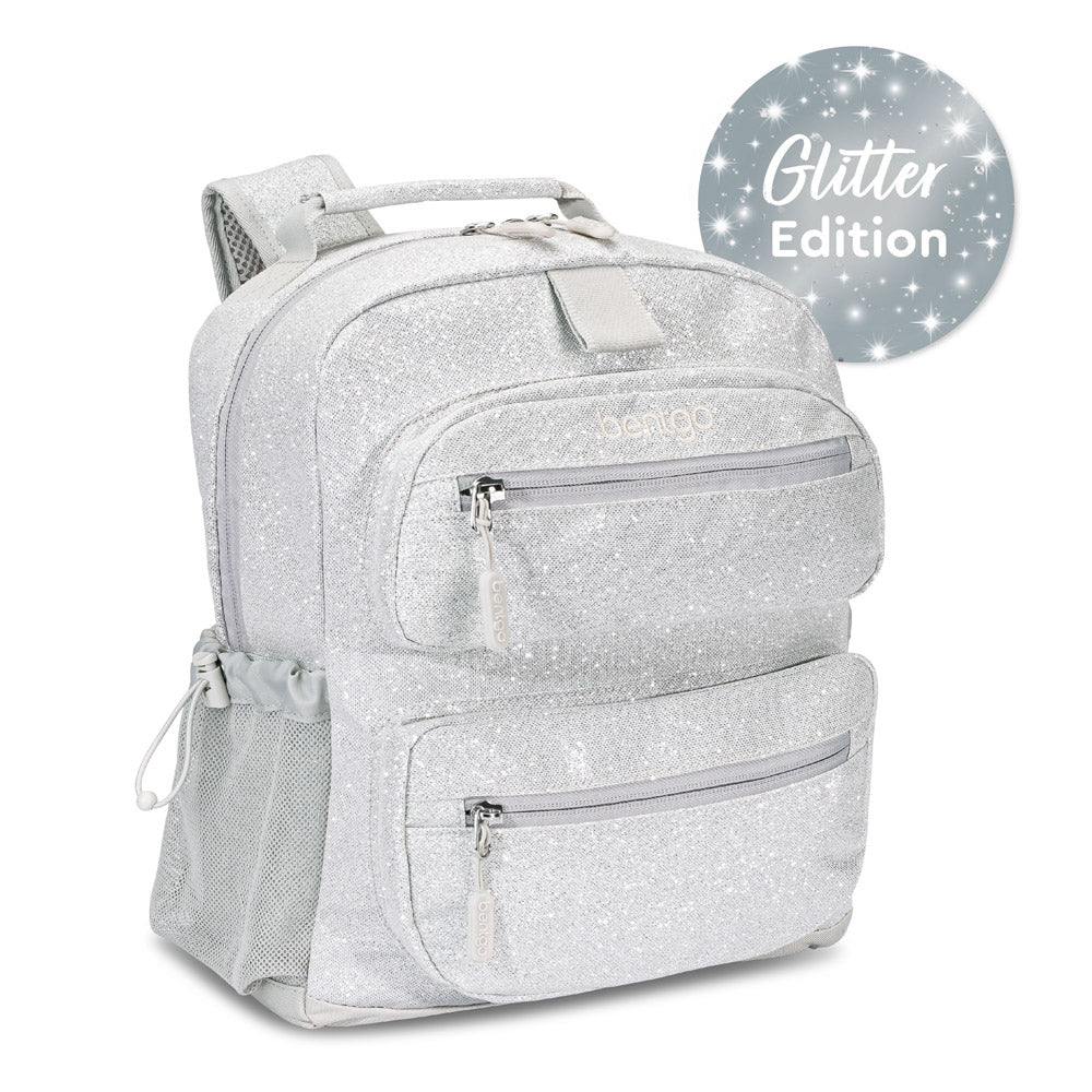 Bentgo Kids Backpack - Silver Glitter