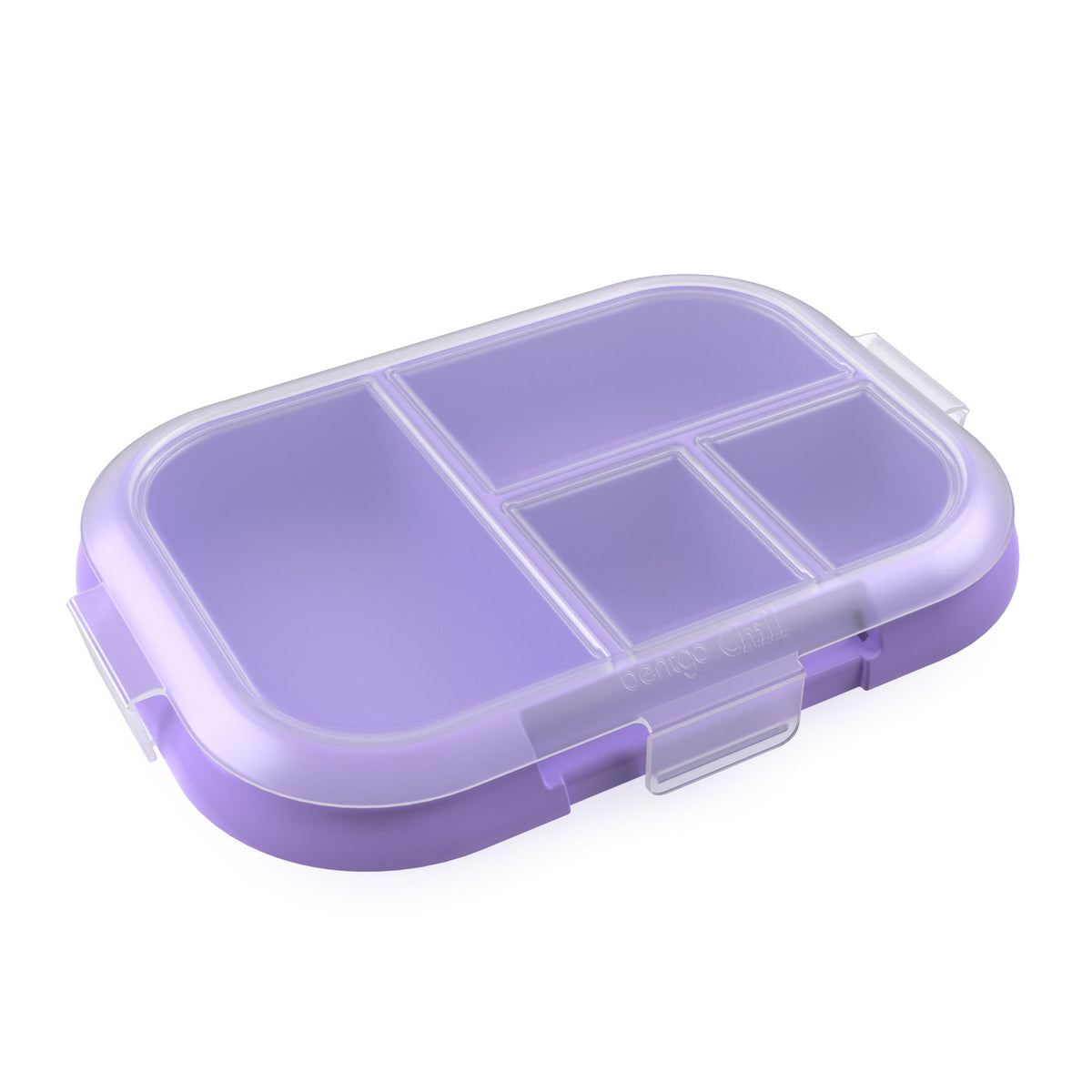 Bentgo Chill Kids Tray with Transparent Cover - Purple