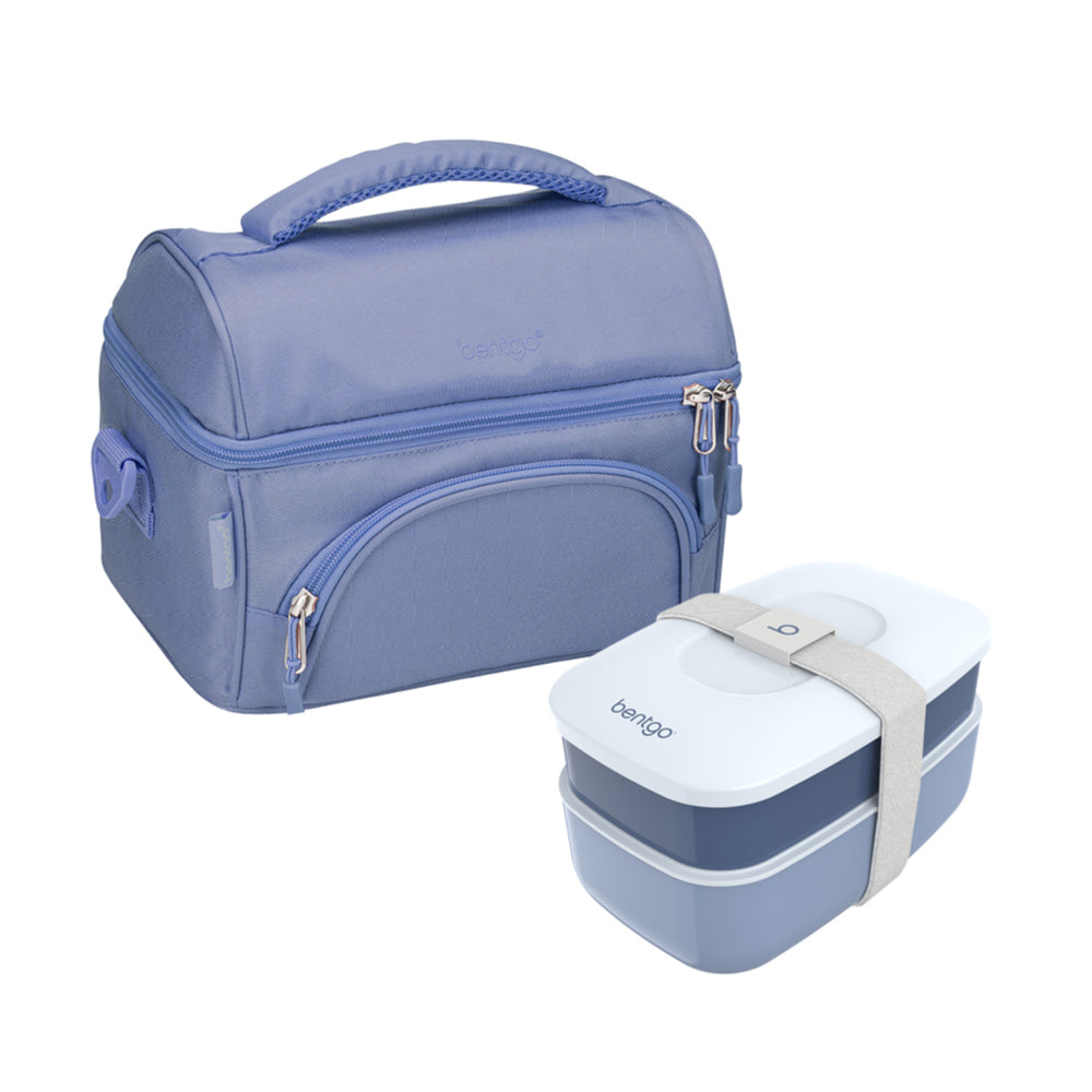 Bentgo Classic Lunch Box & Deluxe Bag - Slate