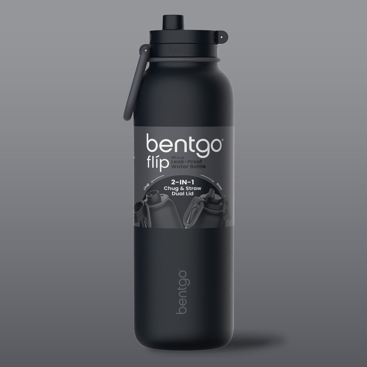 Bentgo Flip 2-in-1 Water Bottle (40 fl oz)