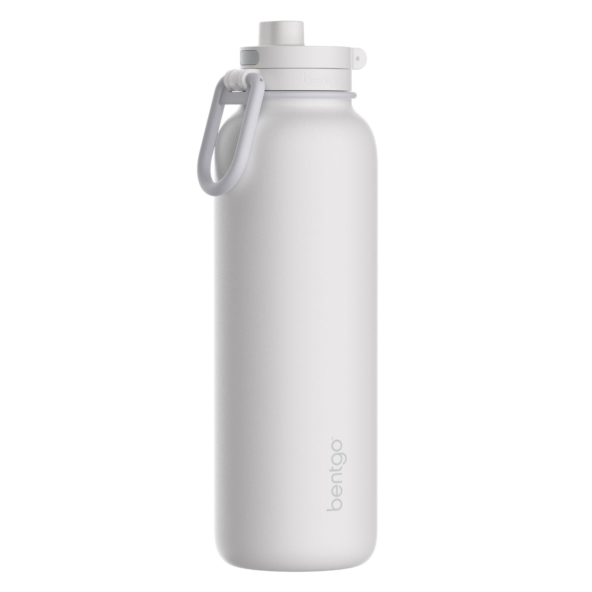 Bentgo Flip 2-in-1 Water Bottle (40 fl oz) - Blanc