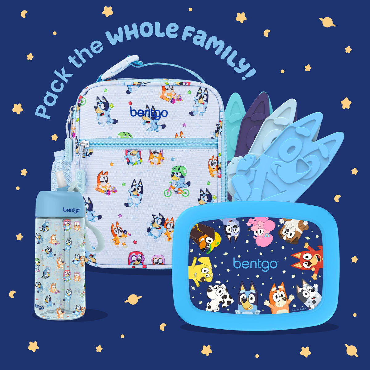 Bentgo + Bluey Kids Prints Lunch Box