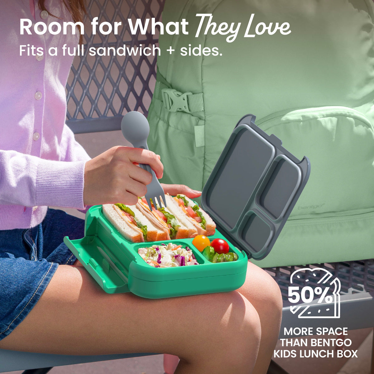 Bentgo Kids Stow & Go Lunch Box