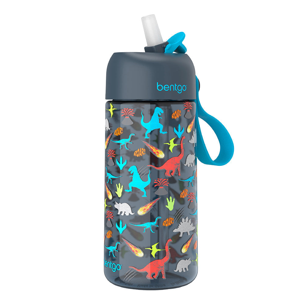 Bentgo Kids Water Bottle - Dinosaur