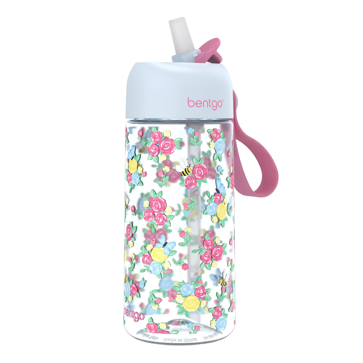 Bentgo Kids Water Bottle - Blooming Floral