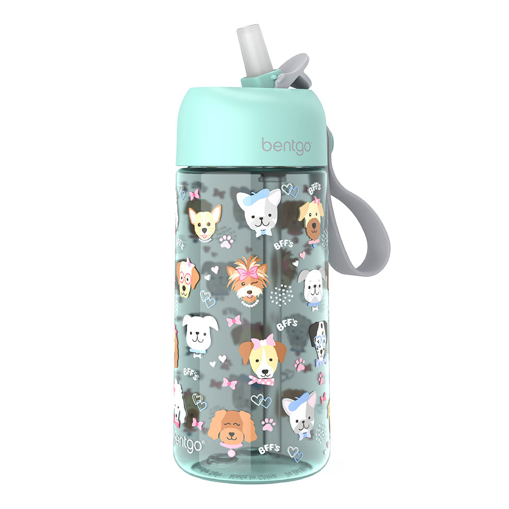 Bentgo Kids Water Bottle - Puppy Love