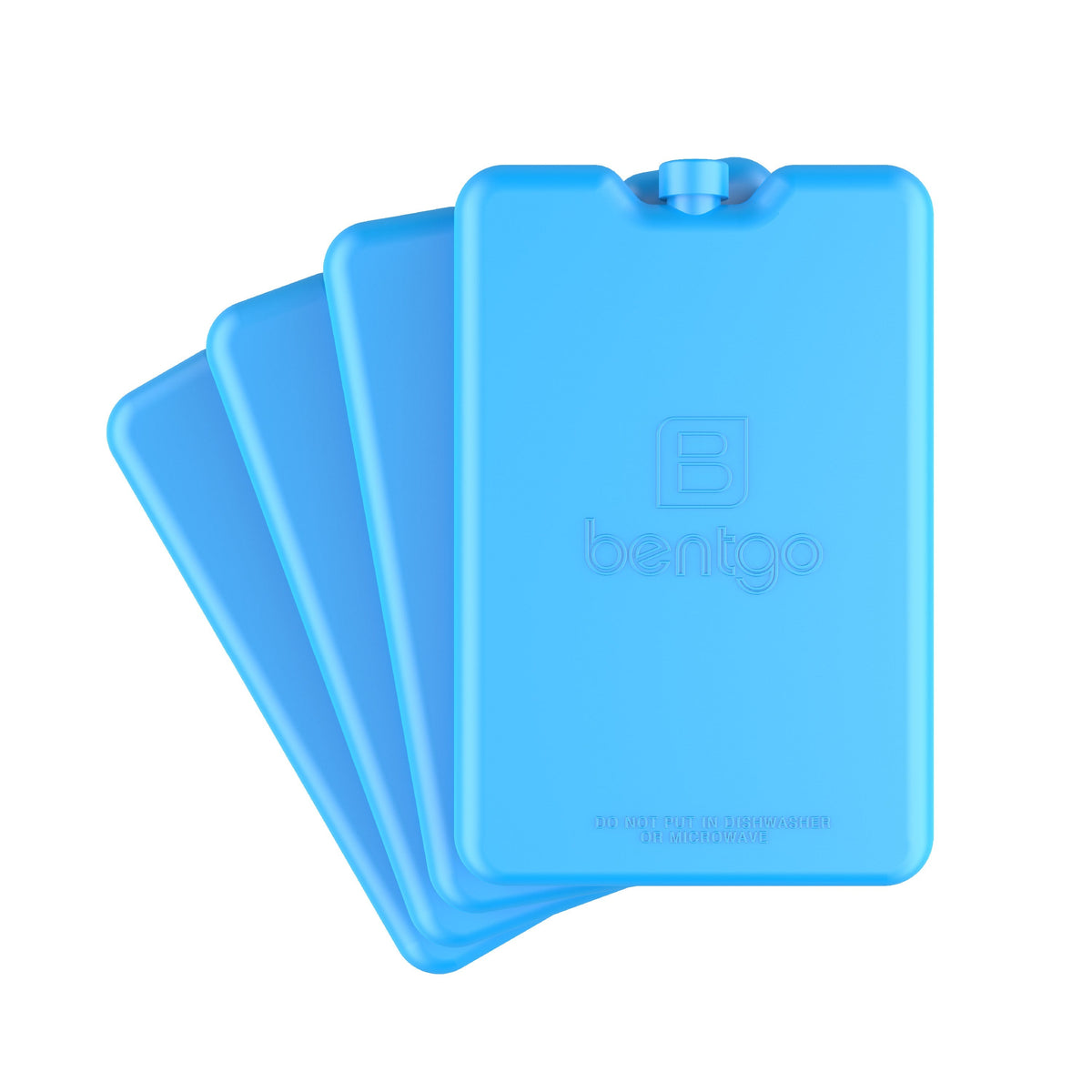 Bentgo Chillers Reusable Ice Packs (4-Pack) - Blue