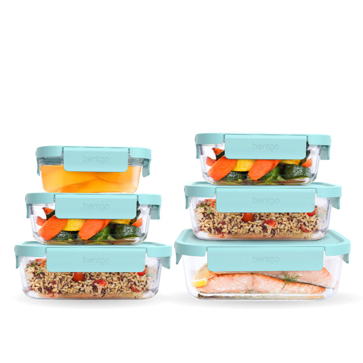 Bentgo Glass Leak-Proof Food Storage Set (12-Piece) T5