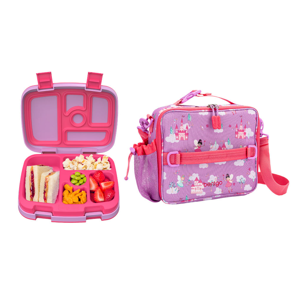 Bentgo Kids Prints Lunch Box & Lunch Bag - Fairies