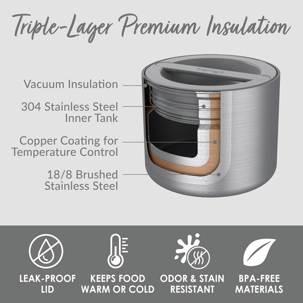 Bentgo Stainless Steel Insulated Food Container