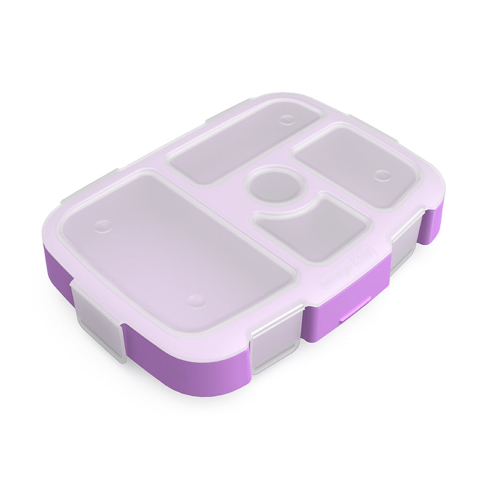 Bentgo Kids Prints Tray with Transparent Cover - Mermaid Scales