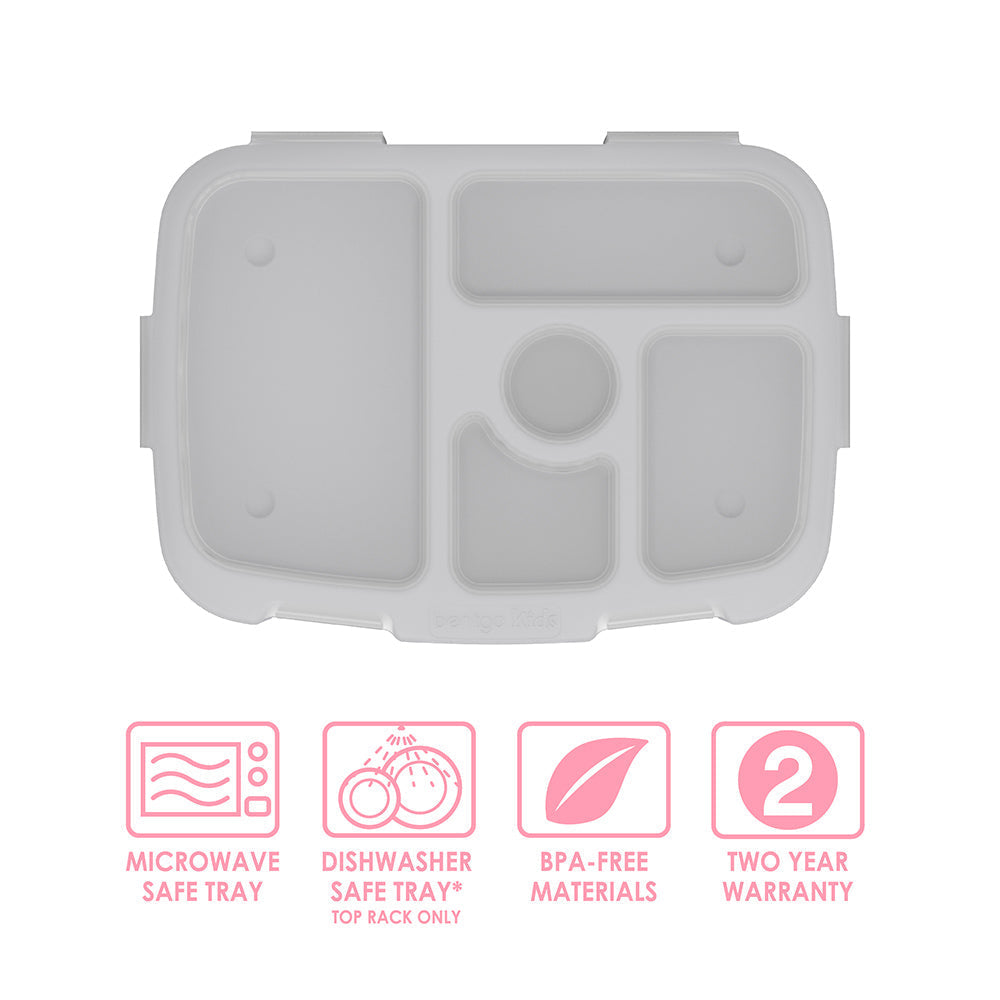 Bentgo Kids Prints Tray with Transparent Cover
