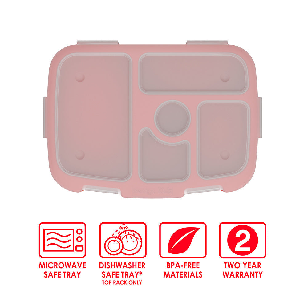 Bentgo Kids Prints Tray with Transparent Cover