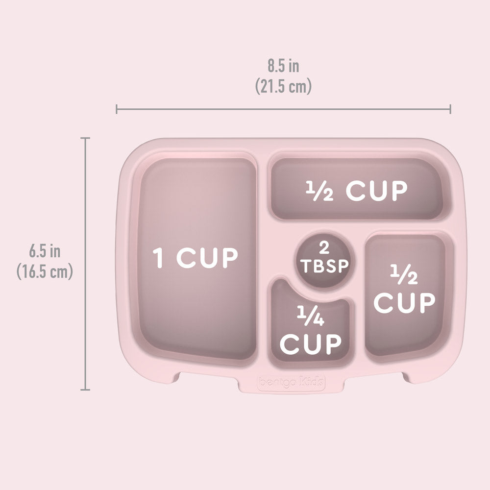 Bentgo Kids Tray with Transparent Cover (Glitter)