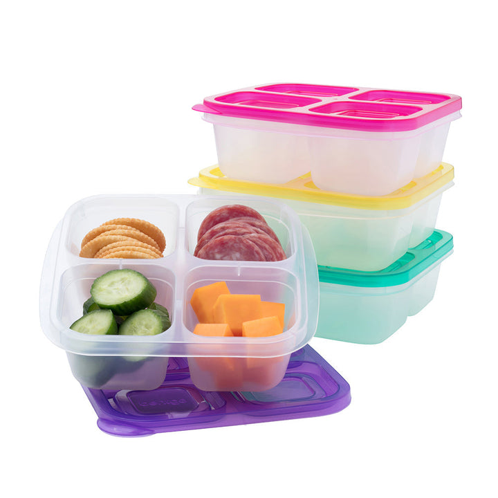 Bentgo Easyboxes 4-Compartment Snack Containers 8-Piece Set D5