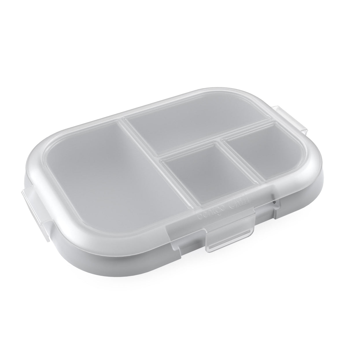 Bentgo Chill Kids Tray with Transparent Cover - Gray