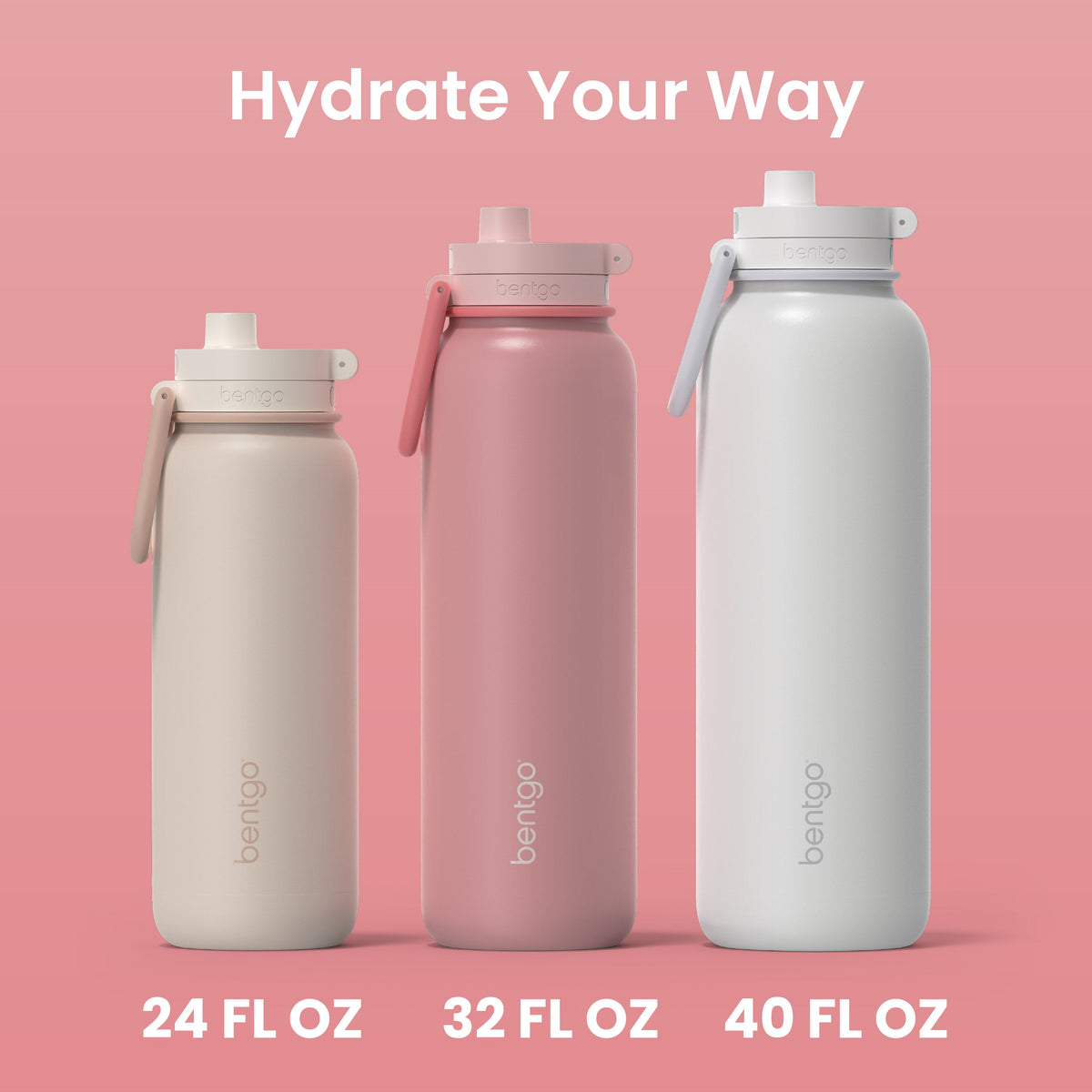 Bentgo Flip 2-in-1 Water Bottle (24 fl oz)