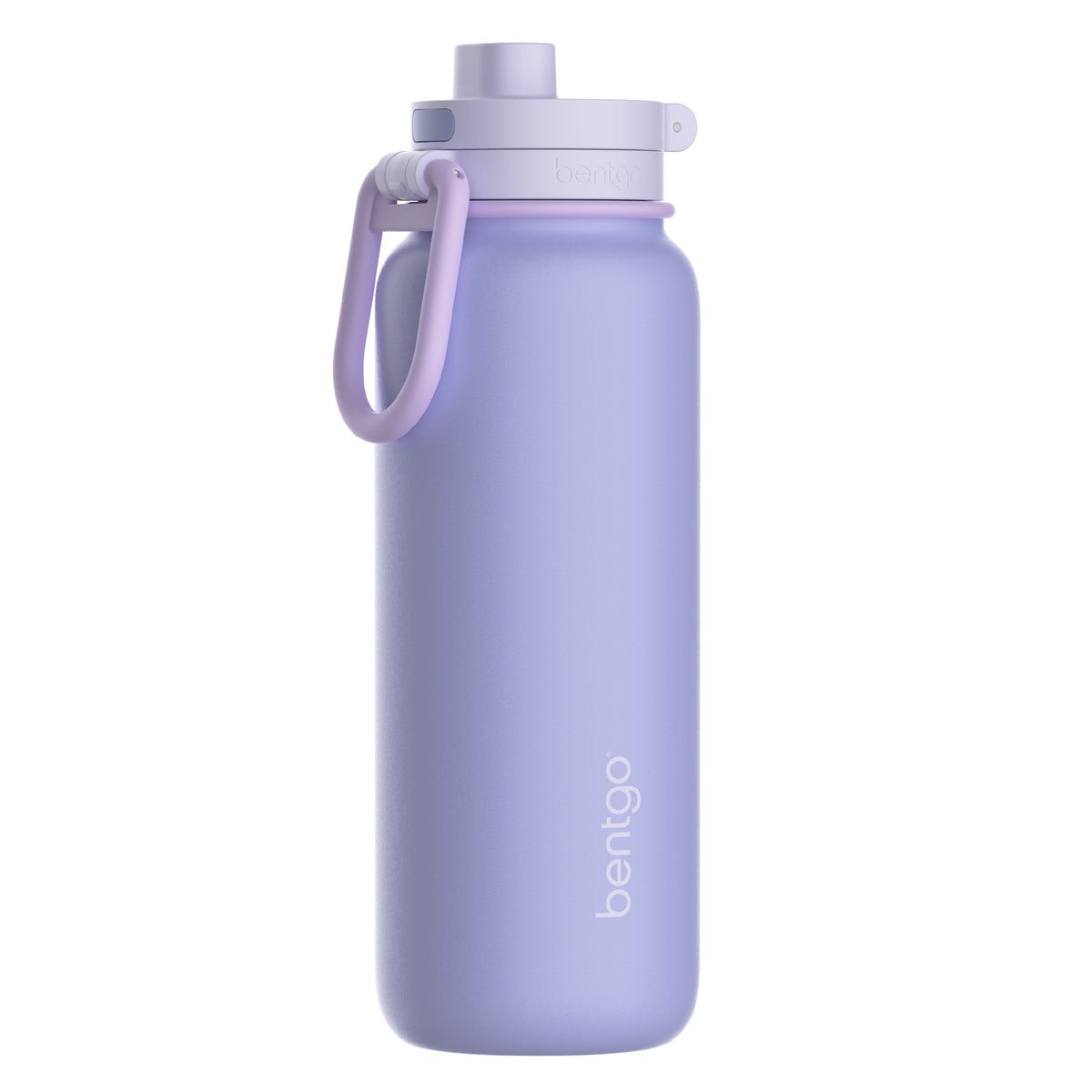 Bentgo Flip 2-in-1 Water Bottle (24 fl oz) - Lilac Cloud
