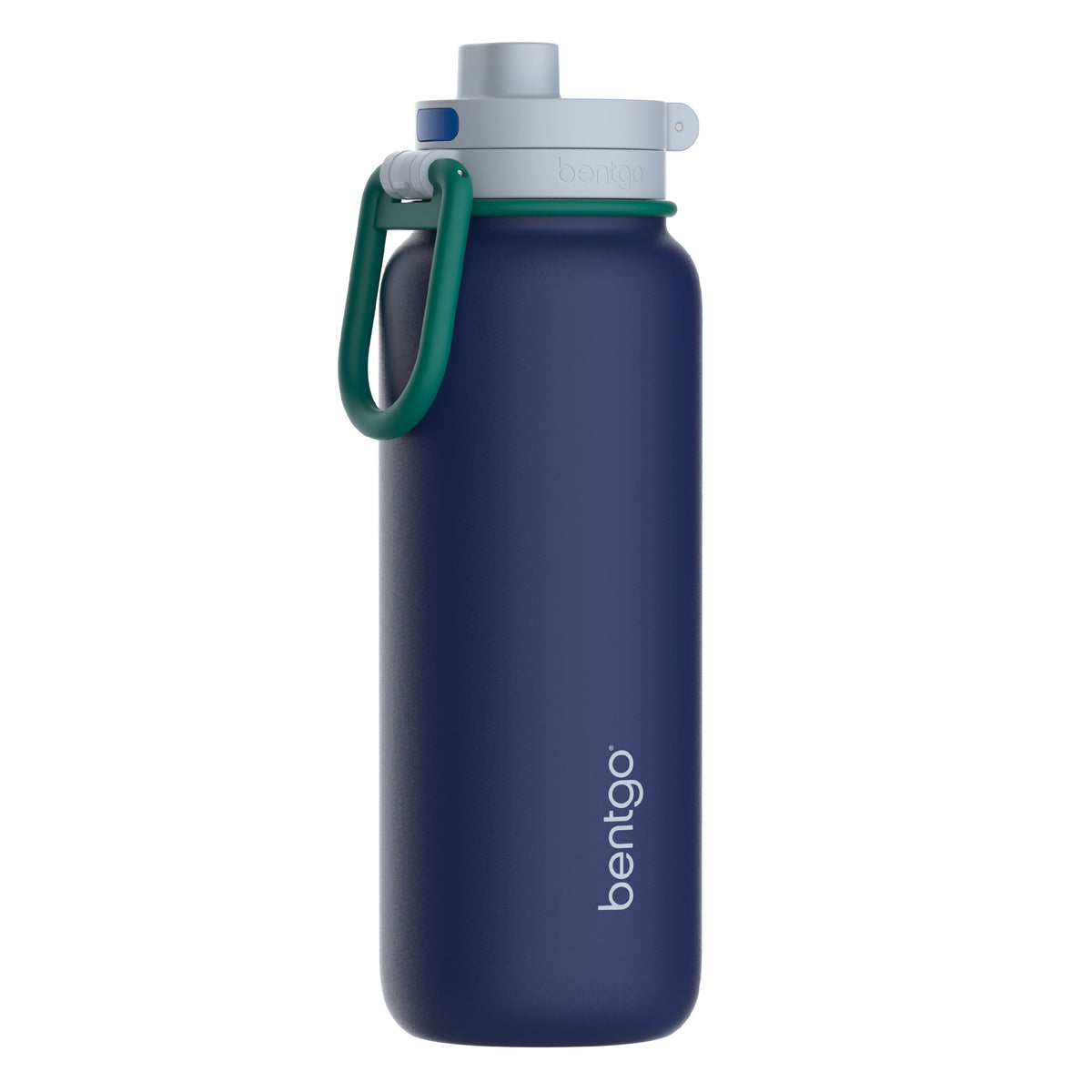 Bentgo Flip 2-in-1 Water Bottle (24 fl oz) - Prep Blue
