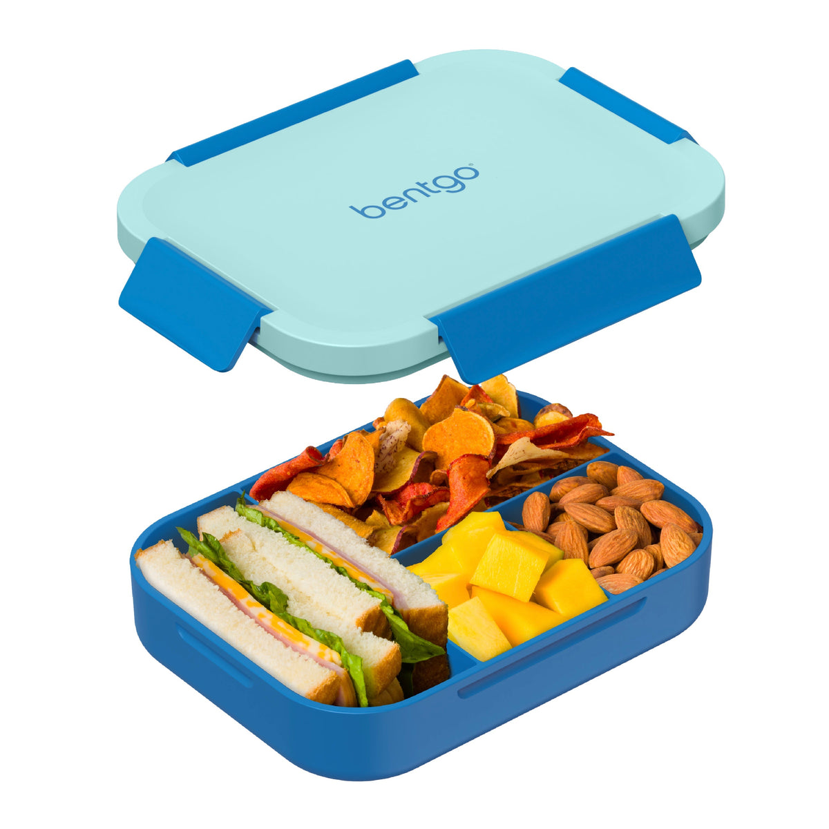 Bentgo Kids Snap & Go Lunch Box - Blue