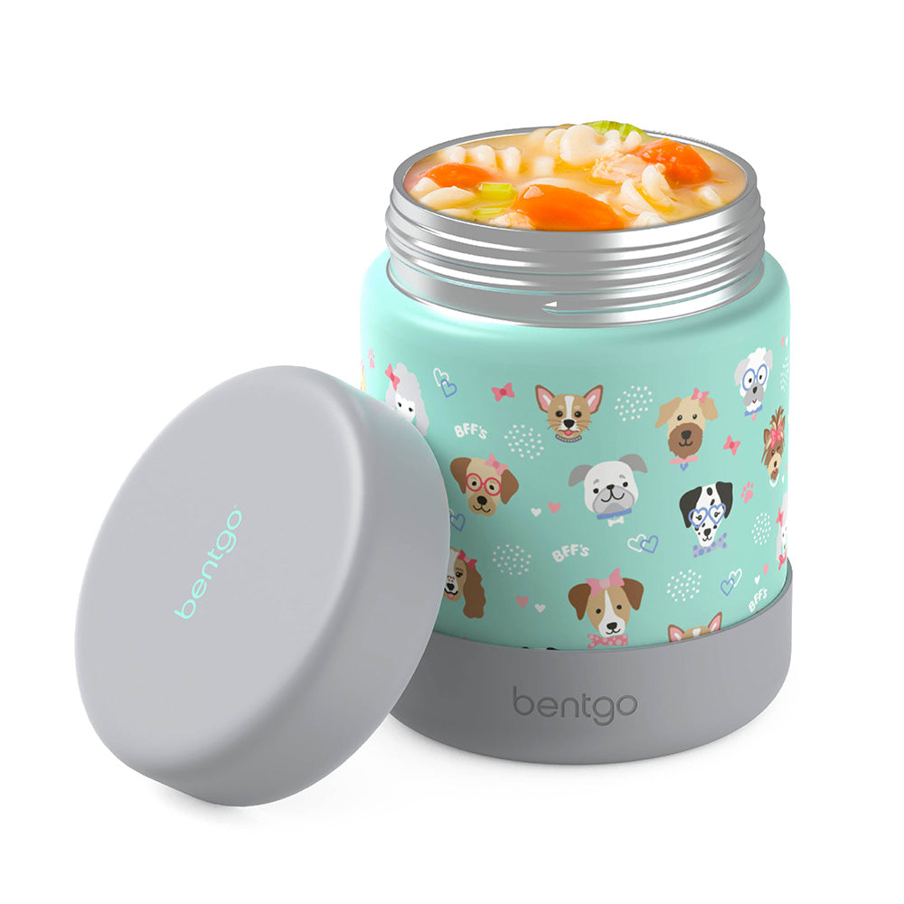 Bentgo Kids Stainless Steel Food Jar - Puppy Love
