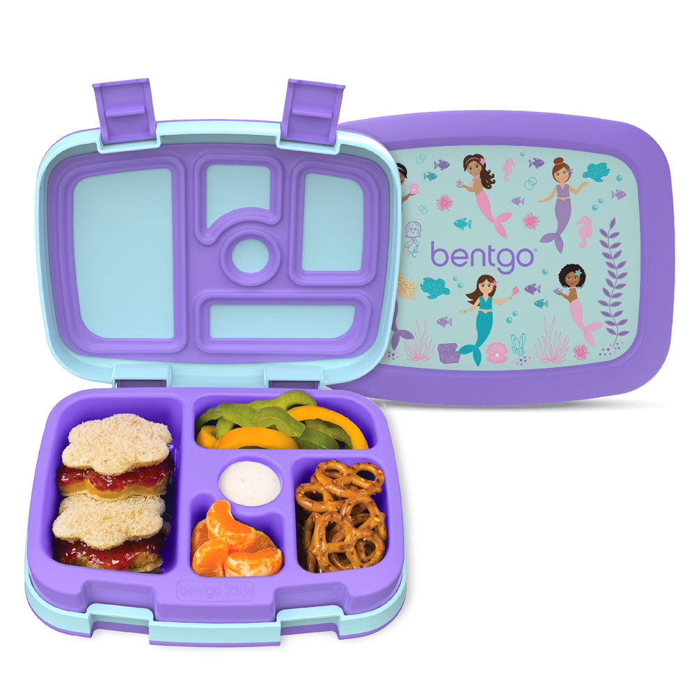 Bentgo Kids Prints Lunch Box - Mermaids in the Sea