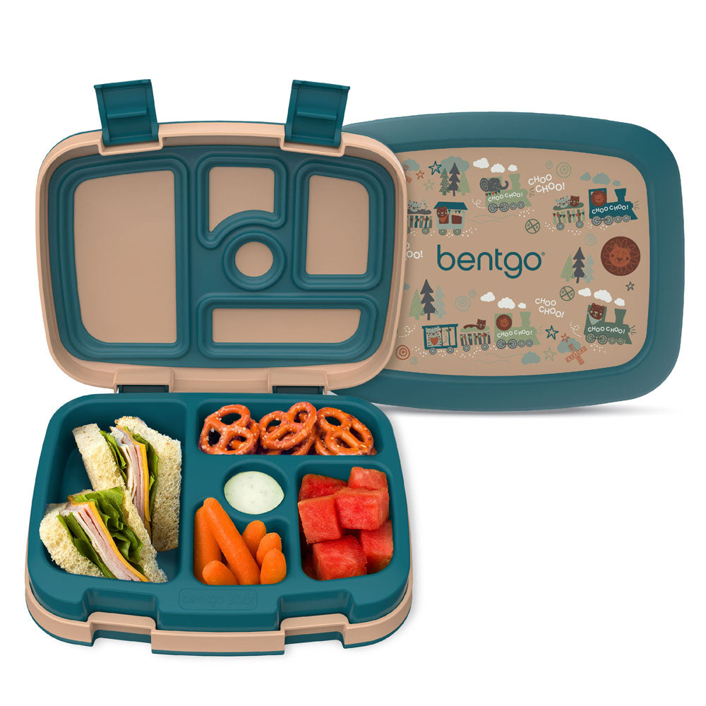 Bentgo Kids Prints Lunch Box - Trains