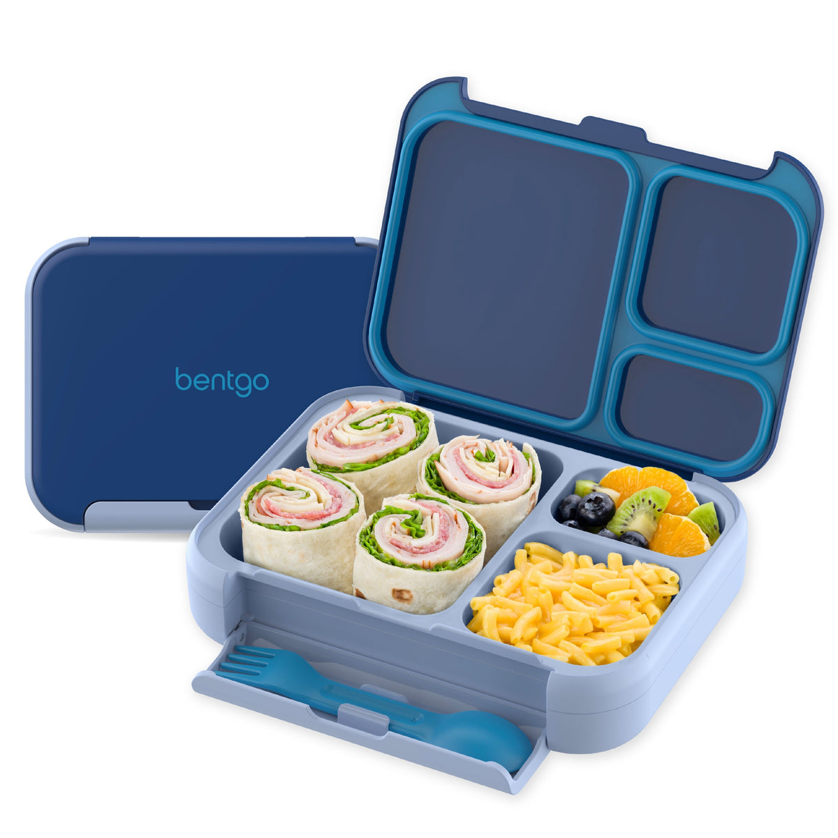 Bentgo Kids Stow & Go Lunch Box - Navy Sky
