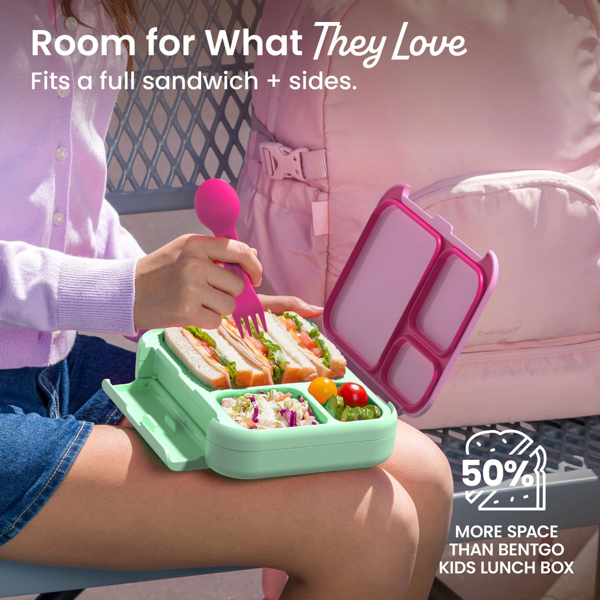 Bentgo Kids Stow & Go Lunch Box