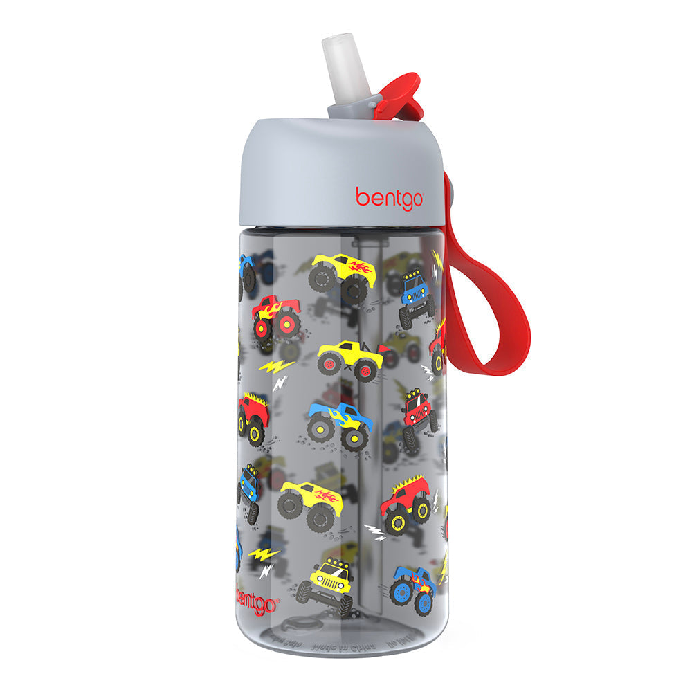 Bentgo Kids Water Bottle - Trucks