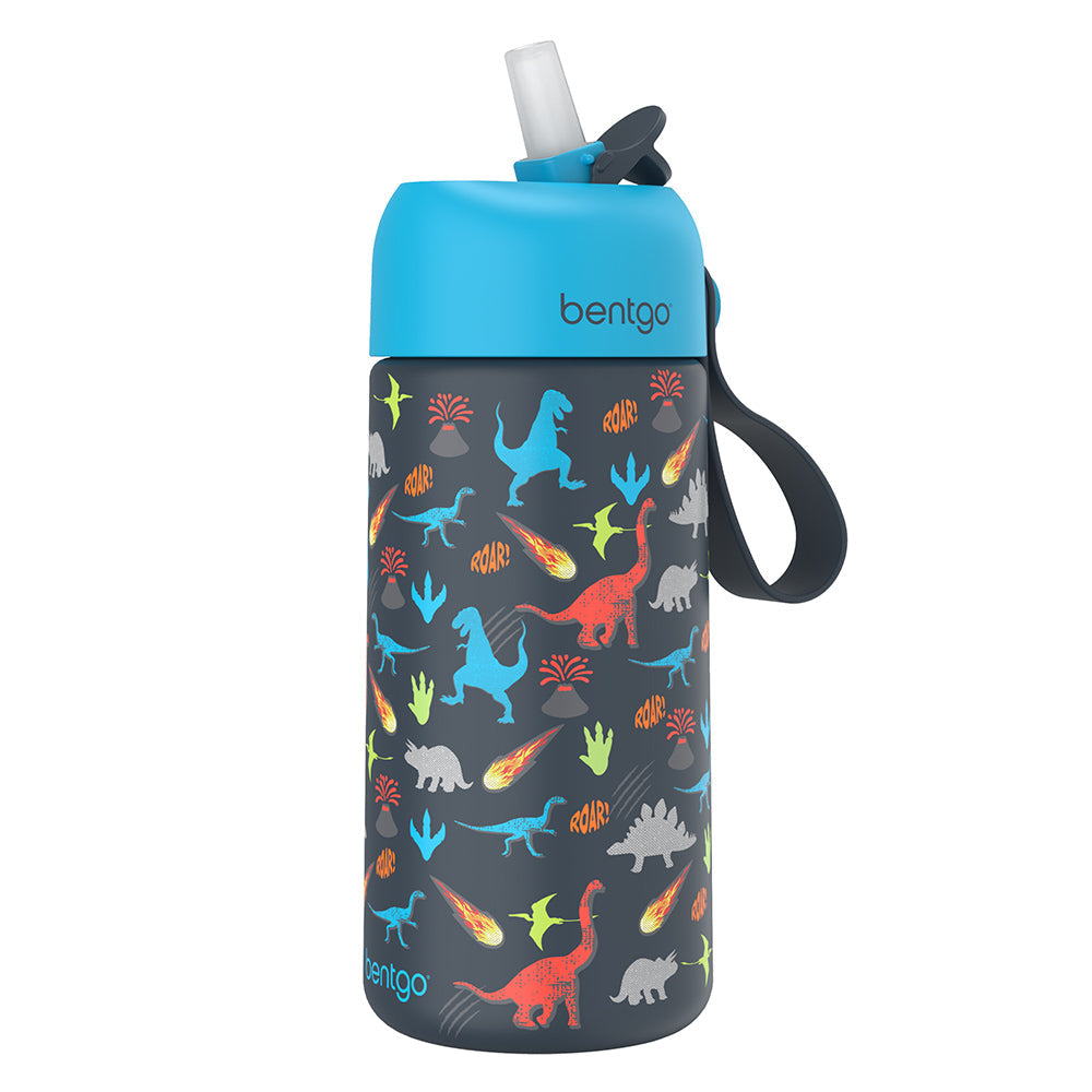 Bentgo Kids Stainless Steel Insulated Water Bottle - Dinosaur