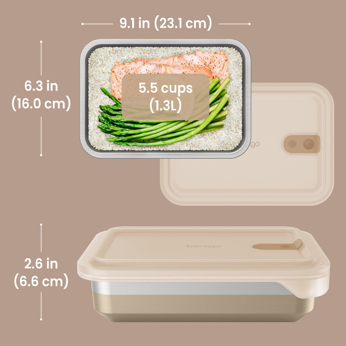 Bentgo MicroSteel Heat & Eat Container