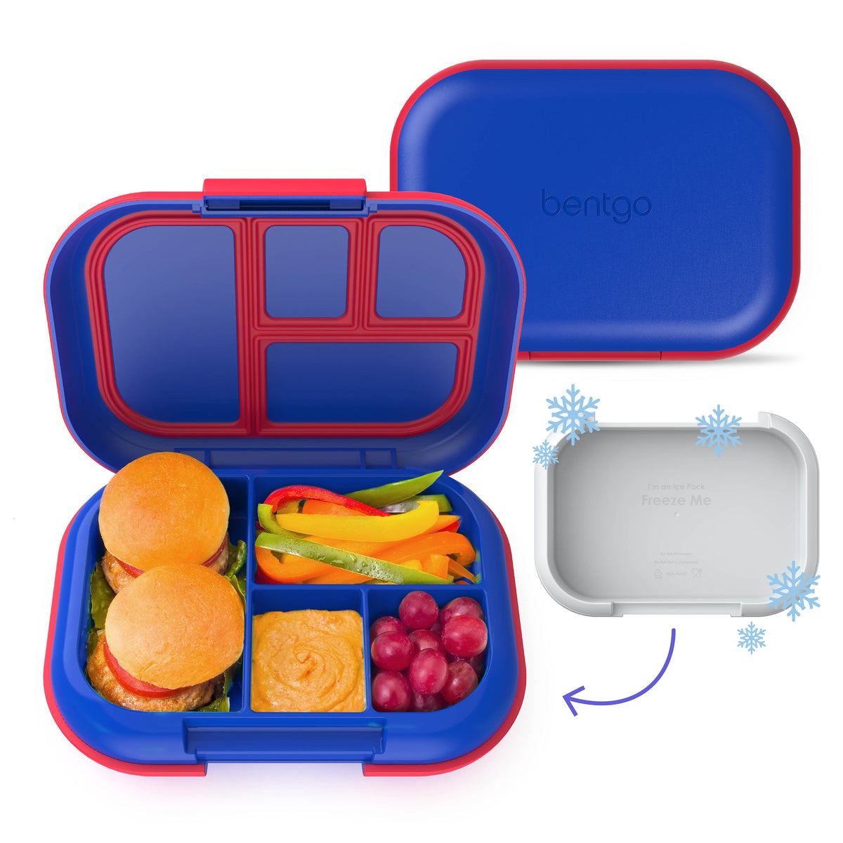 Bentgo Chill Kids Lunch Box - Royally Blue