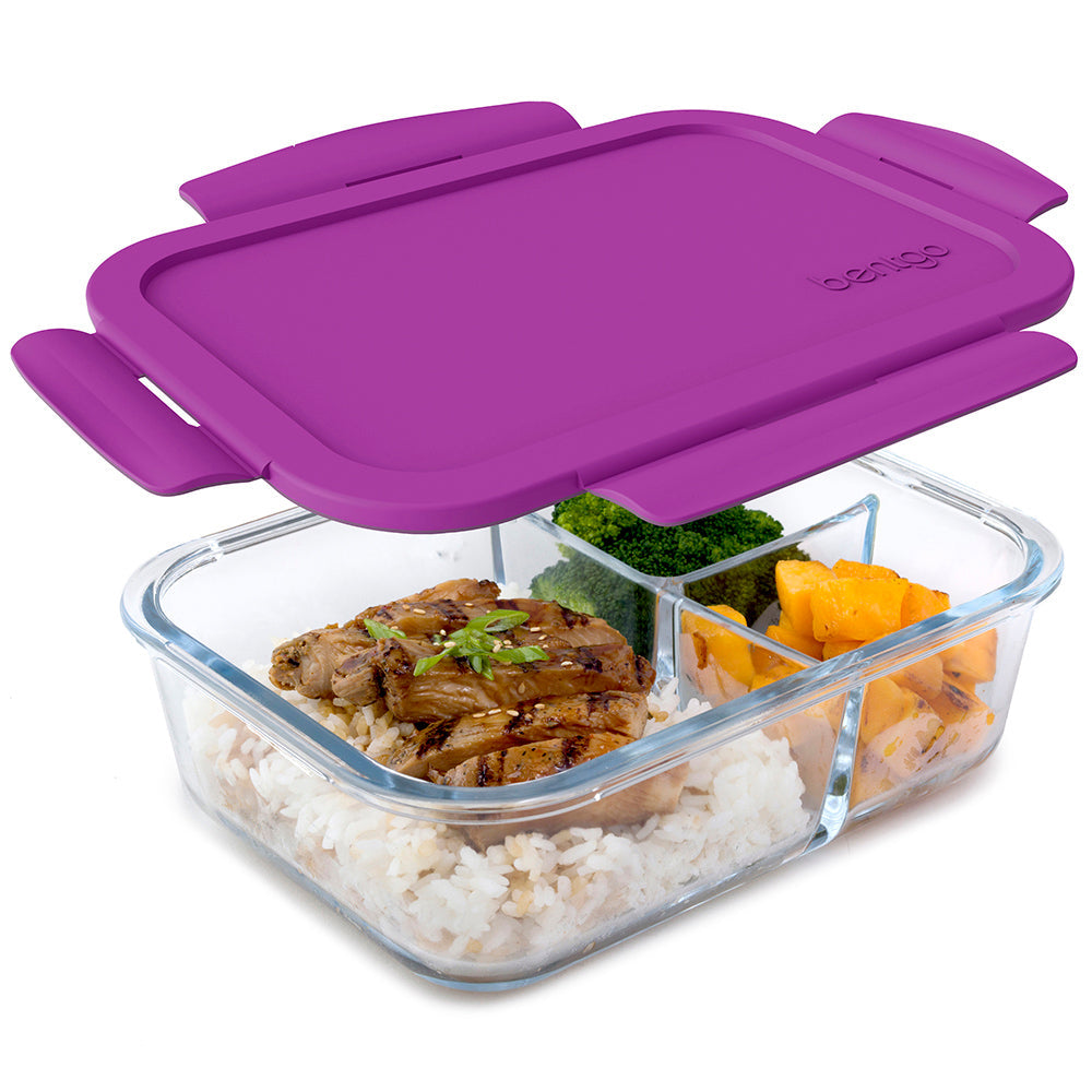 Bentgo Glass Lunch Container - Purple