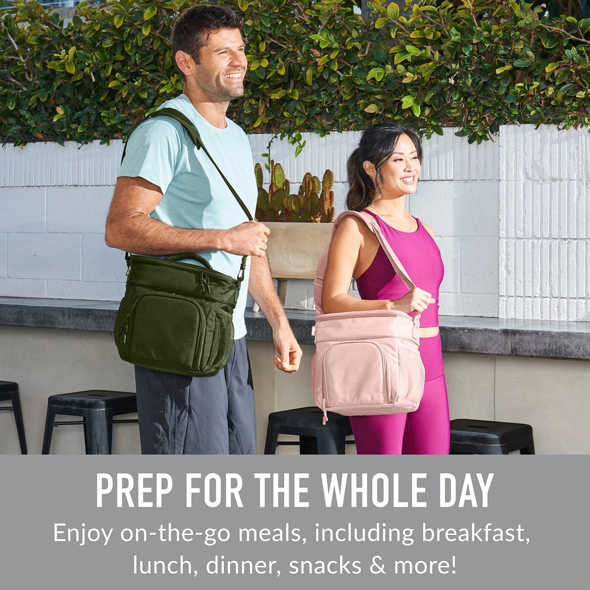 Bentgo Prep Deluxe Bag & 60-Piece Meal Prep Container Set