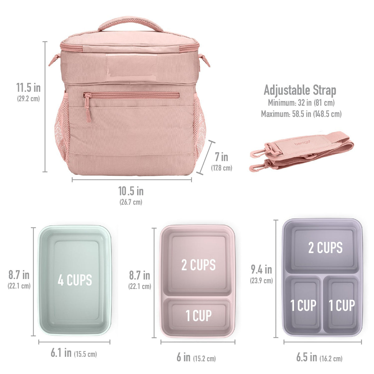 Bentgo Prep Deluxe Bag & 60-Piece Meal Prep Container Set