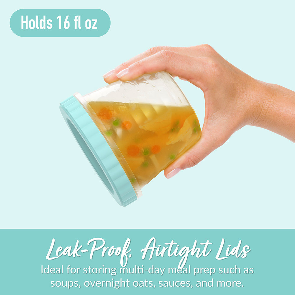 Bentgo Prep Twist-Top Fluid Ounce Containers (20-Piece)
