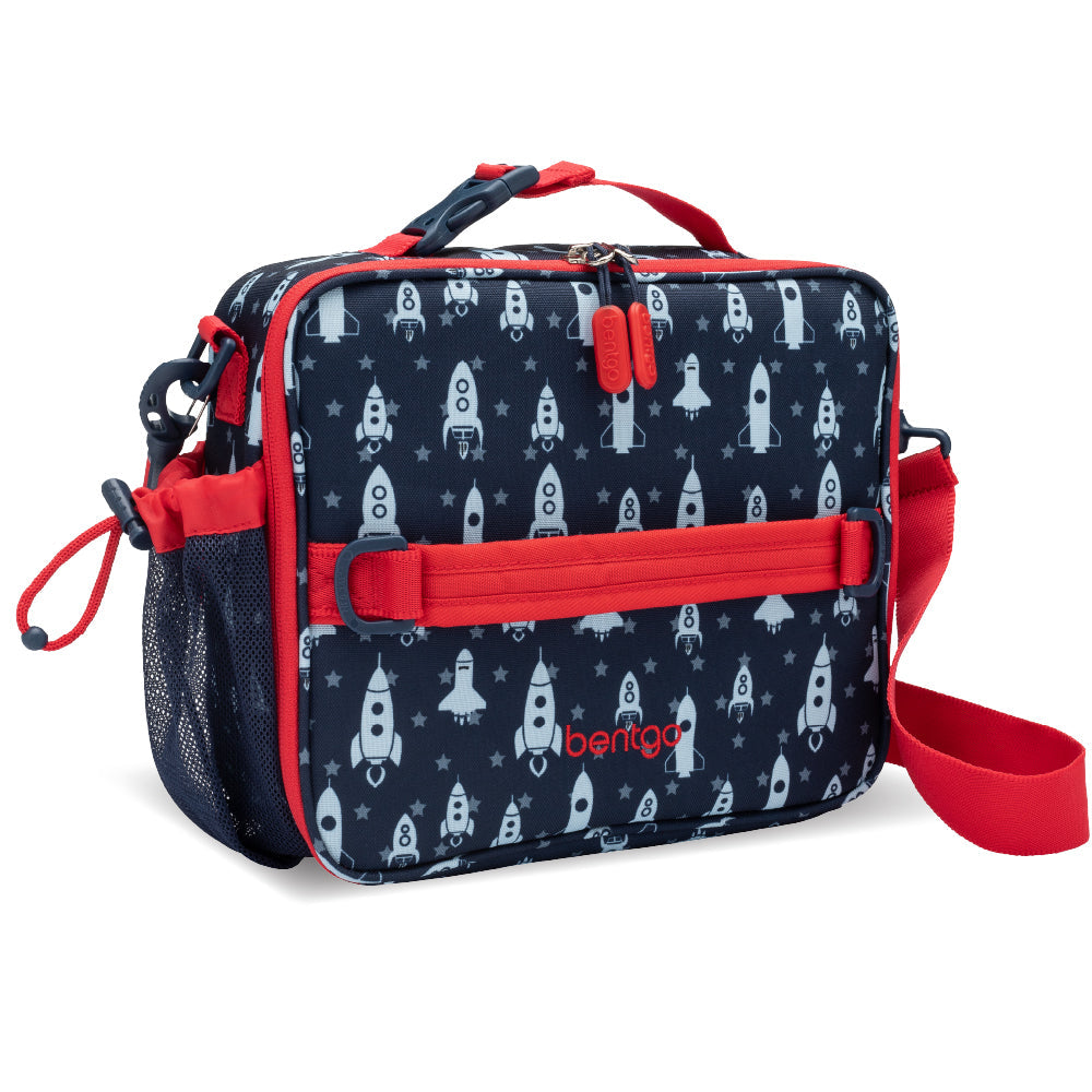Bentgo Kids Prints Lunch Bag - Space Rockets