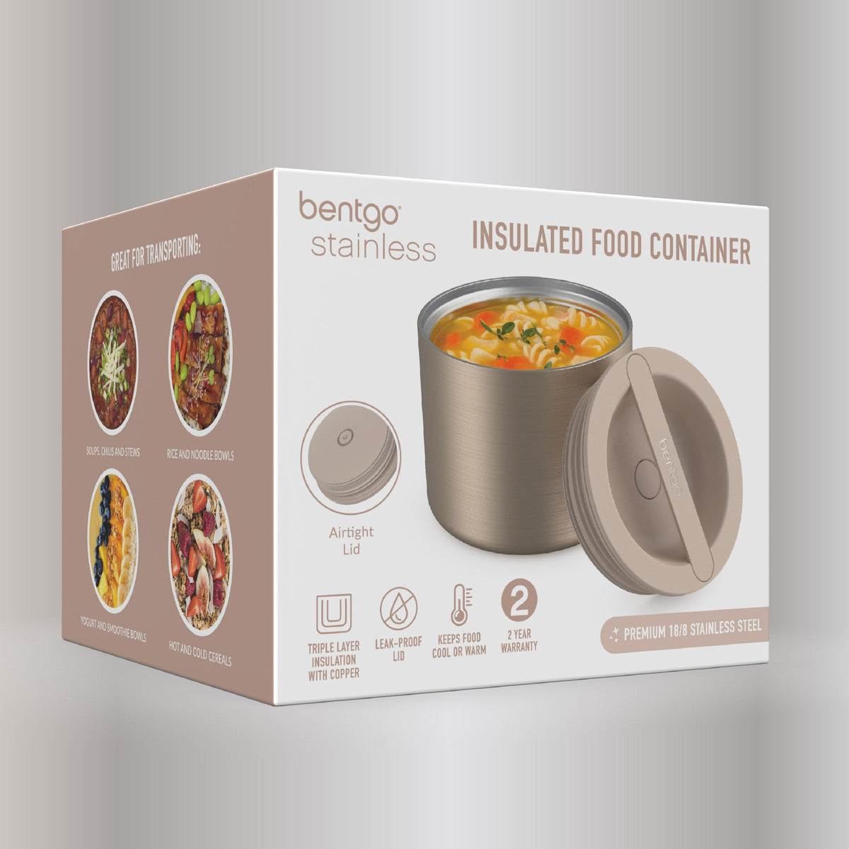 Bentgo Stainless Steel Insulated Food Container