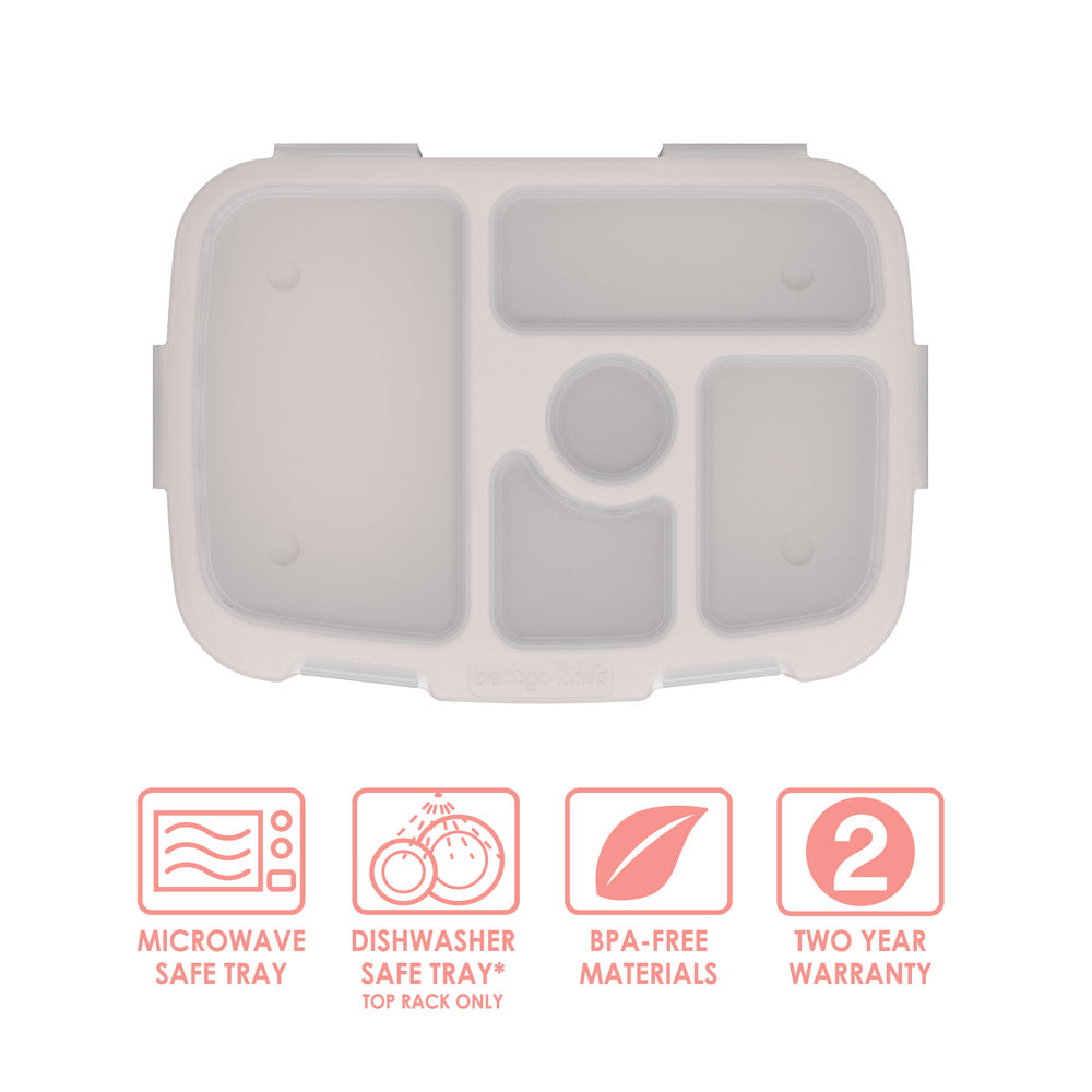 Bentgo Kids Prints Tray with Transparent Cover