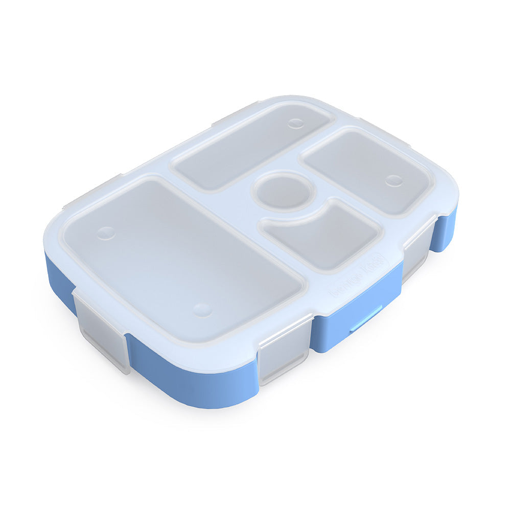 Bentgo Kids Prints Tray with Transparent Cover - Rainbows and Butterflies