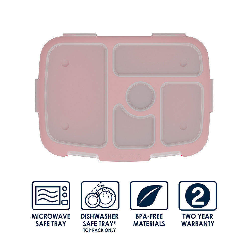 Bentgo Kids Prints Tray with Transparent Cover