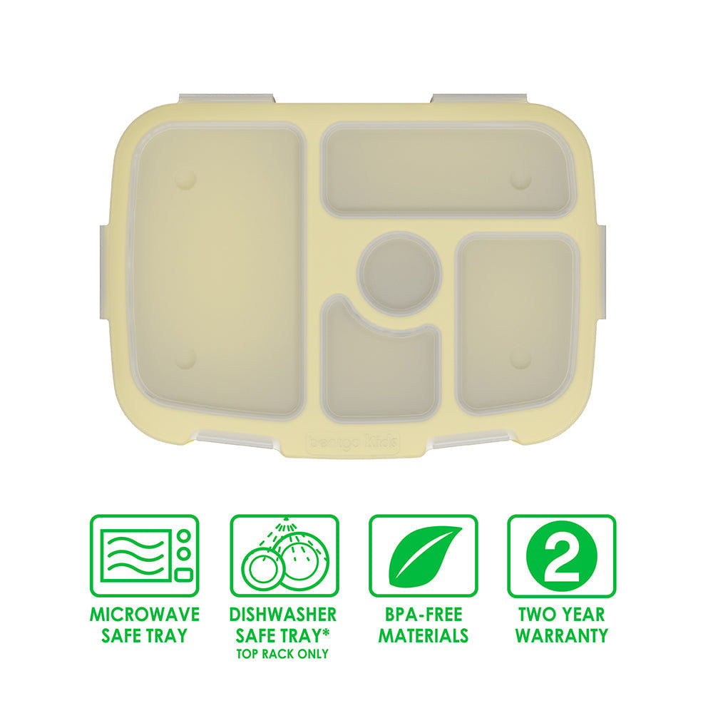Bentgo Kids Prints Tray with Transparent Cover