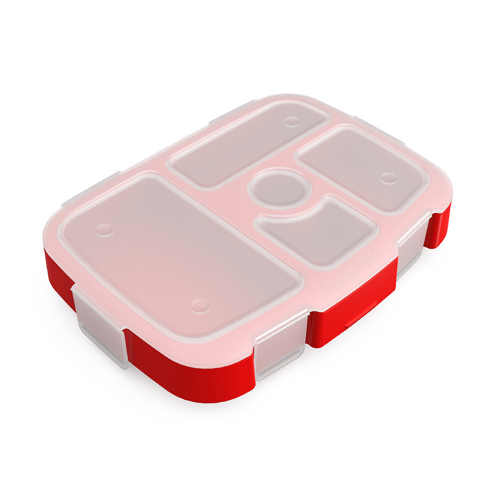 Bentgo Kids Prints Tray with Transparent Cover - Trucks