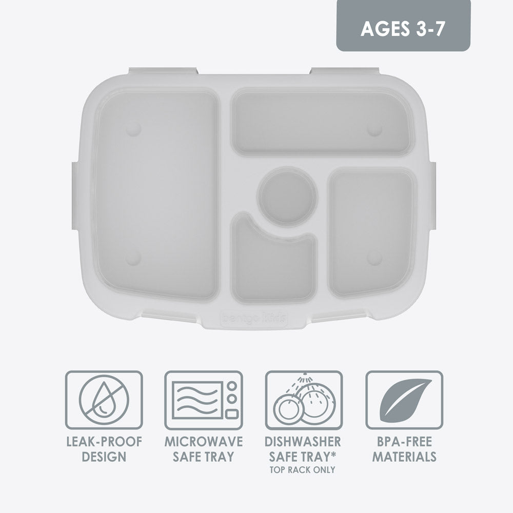 Bentgo Kids Tray with Transparent Cover (Glitter)